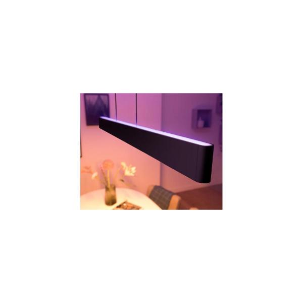 Philips Hue Ensis LED Pendelleuchte, 79W, 5500lm, 4000K, schwarz (929003052501)