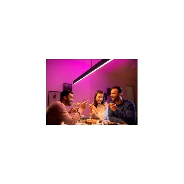Philips Hue Ensis LED Pendelleuchte, 79W, 5500lm, 4000K, schwarz (929003052501)