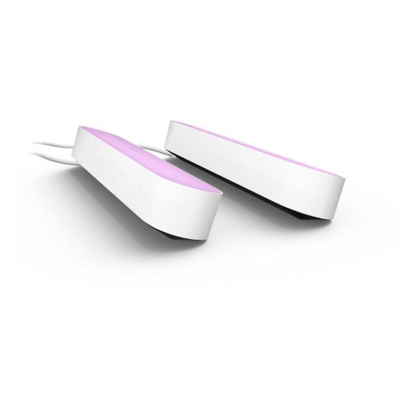 ARDEBO.de Philips Hue Play Lightbar, Basis-Set Doppelpack, 500lm, 13,2W, 4000K, weiß (915005734601)