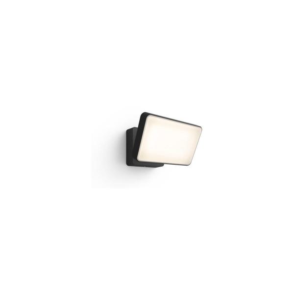 ARDEBO.de Philips Hue Welcome Outdoor LED Flutlicht, 20,5W, 2600lm, 2700K, schwarz (915005731602)