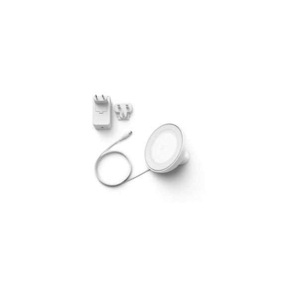 Philips Hue White & Color Ambiance Bloom LED Tischleuchte, 6W, 500lm, 4000K, weiß (929002375901)