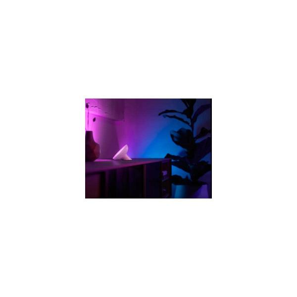 Philips Hue White & Color Ambiance Bloom LED Tischleuchte, 6W, 500lm, 4000K, weiß (929002375901)