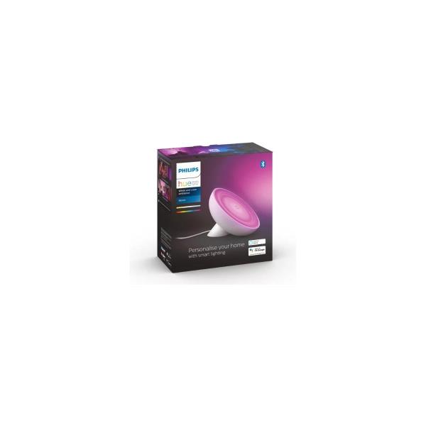 Philips Hue White & Color Ambiance Bloom LED Tischleuchte, 6W, 500lm, 4000K, weiß (929002375901)