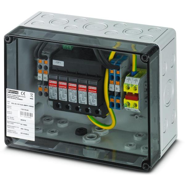 ARDEBO.de Phoenix Contact Generatoranschlusskasten - SOL-SC-1ST-0-DC-2MPPT-1000SE, 2x1 String, 1000V DC (1101176)