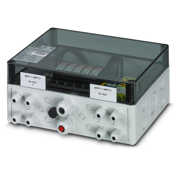 Phoenix Contact Generatoranschlusskasten - SOL-SC-1ST-0-DC-2MPPT-1000SE, 2x1 String, 1000V DC (1101176)