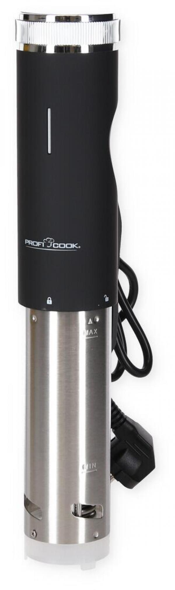 ARDEBO.de ProfiCook PC-SV 1126, Sous Vide Garer, Sensor Touch-Bedienfeld, edelstahl/schwarz