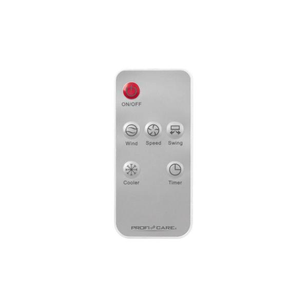 ProfiCare PC-LK 3088 3in1 Luftkühler, Luftbefeuchter, Luftreiniger, 3 Stufen, Timer, Fernbedienung, weiß-titan (330880)