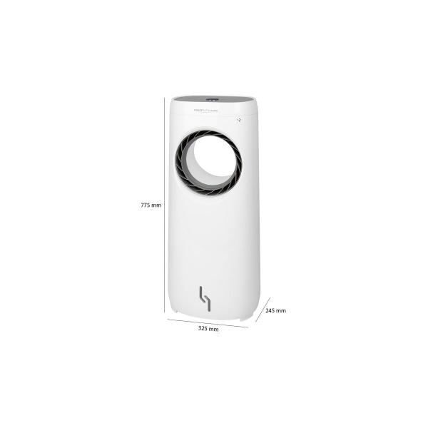 ProfiCare PC-LK 3088 3in1 Luftkühler, Luftbefeuchter, Luftreiniger, 3 Stufen, Timer, Fernbedienung, weiß-titan (330880)
