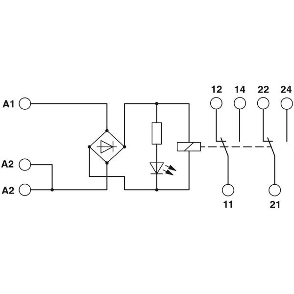 Phoenix Contact Relaismodul - EMG 17-REL/KSR- 24/21-21-LC, 2 Wechsler (2940391)