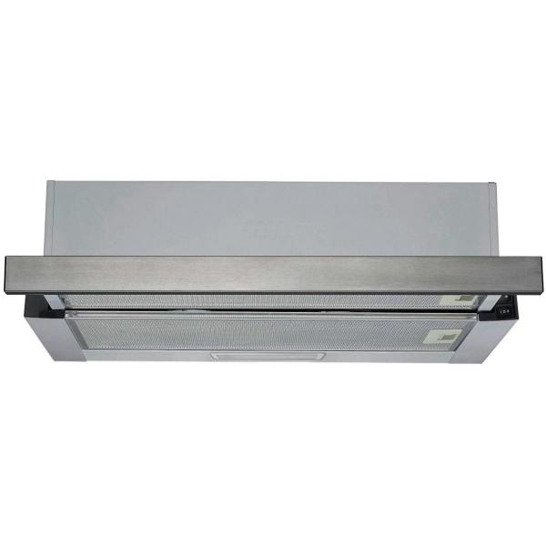 ARDEBO.de PKM UBH6002-2H Unterbauhaube, ausziehbar, Umluftbetrieb, Abluftbetrieb, LED, silber