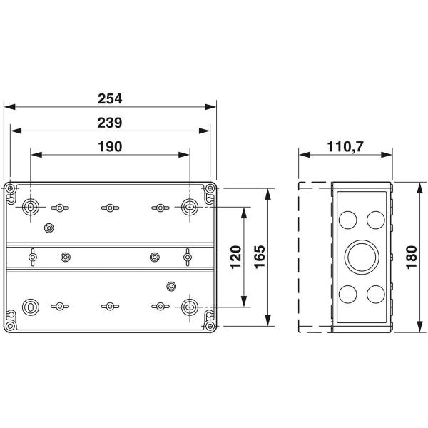 Phoenix Contact Generatoranschlusskasten - SOL-SC-1ST-0-DC-1MPPT-2000SE, Typ 2, 2x1 String, 1000V (1105828)