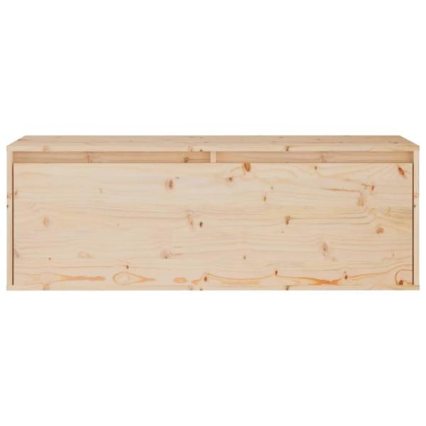 TV-Schränke 2 Stk. Massivholz Kiefer