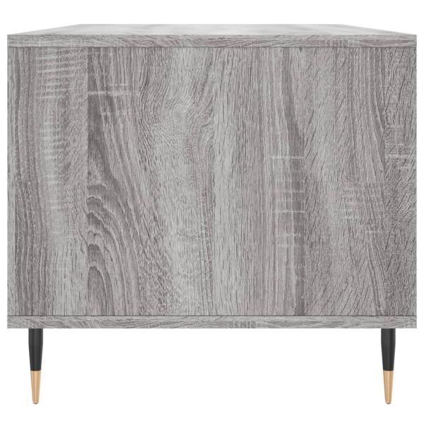 Couchtisch Grau Sonoma 90x49x45 cm Holzwerkstoff
