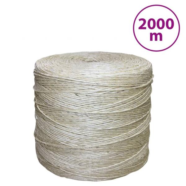 ARDEBO.de - Seil 100% Sisal 3 mm 2000 m