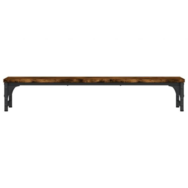 Monitorständer Räuchereiche 85x23x15,5 cm Holzwerkstoff