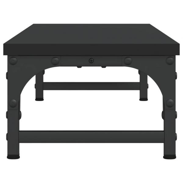 Monitorständer Schwarz 85x23x15,5 cm Holzwerkstoff