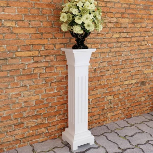 Säulen-Pflanzenständer Klassischer Stil Quadratisch MDF