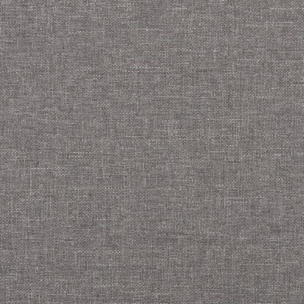 Fußhocker Hellgrau 60x50x41 cm Stoff
