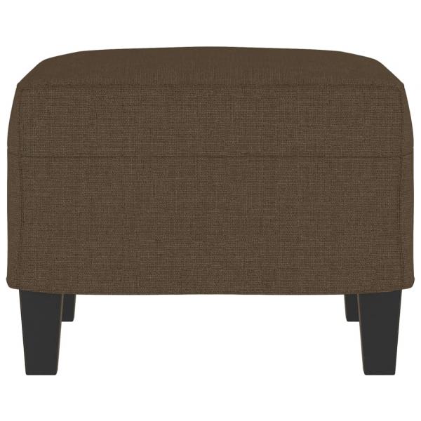 Fußhocker Braun 60x50x41 cm Stoff