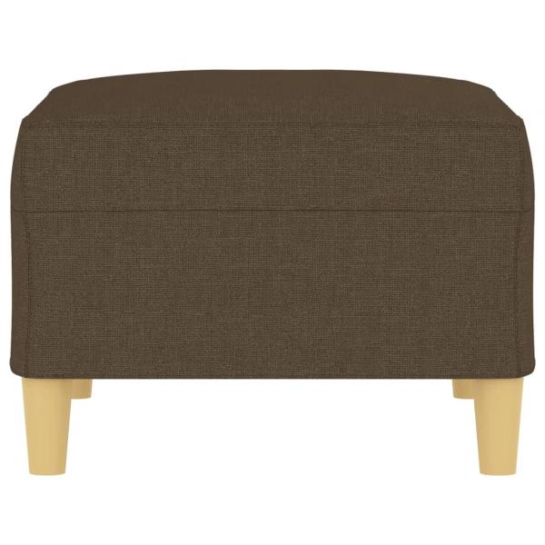 Fußhocker Braun 70x55x41 cm Stoff