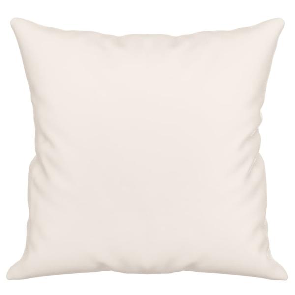 Zierkissen 2 Stk. Beige 40x40 cm Mikrofasergewebe