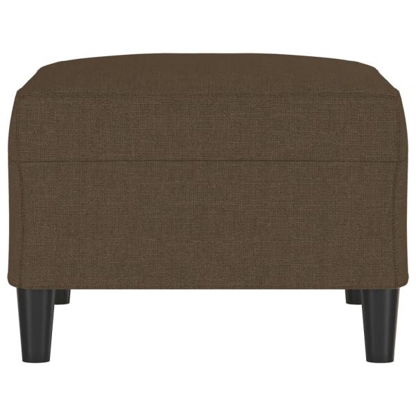 Fußhocker Braun 70x55x41 cm Stoff