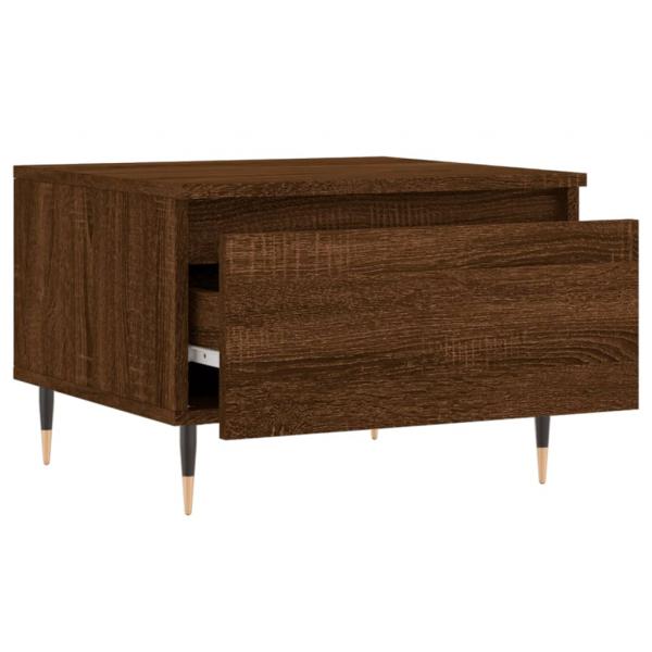 Couchtische 2 Stk. Braun Eichen-Optik 50x46x35 cm Holzwerkstoff