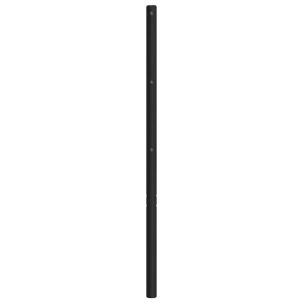 Ersatz-Kopfteil Metall Schwarz 100 cm