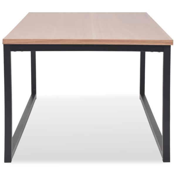 3-tlg. Couchtisch-Set Eschenholz