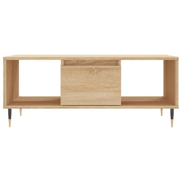 Couchtisch Sonoma-Eiche 90x50x36,5 cm Holzwerkstoff