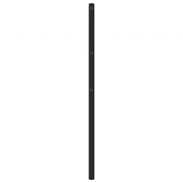 Kopfteil Metall Schwarz 107 cm