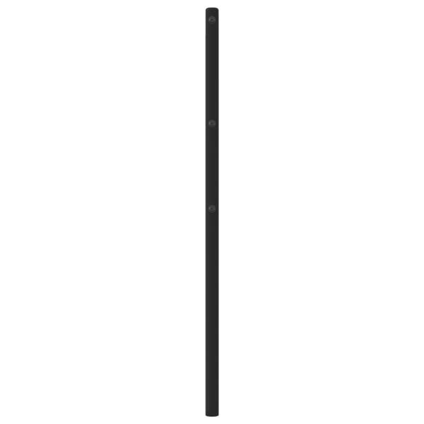 ARDEBO.de - Kopfteil Metall Schwarz 100 cm