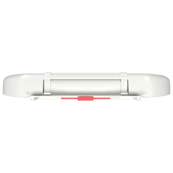 Toilettensitz mit Absenkautomatik und Quick-Release-Design Weiß