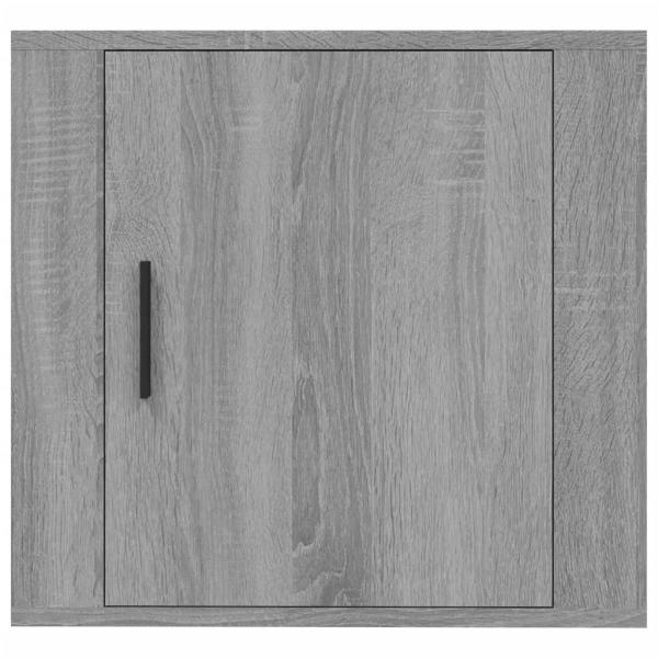 Wand-Nachttisch Grau Sonoma 50x30x47 cm