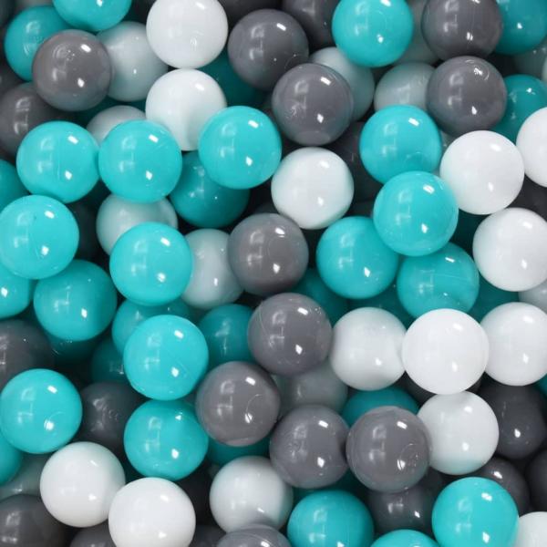 Spieltunnel mit 250 Bällen Mehrfarbig