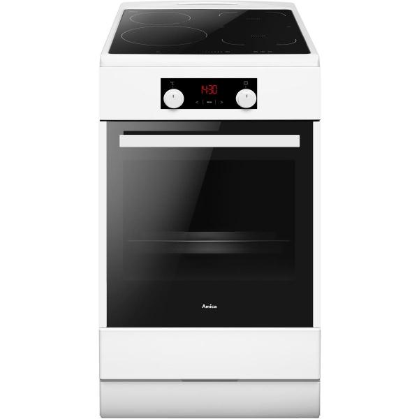 ARDEBO.de Amica SHI 905 150 W EEK: A Standherd, 50 cm breit, 65 L, Window Timer, Heißluft, SensorTouch, CoolDoor3, weiß