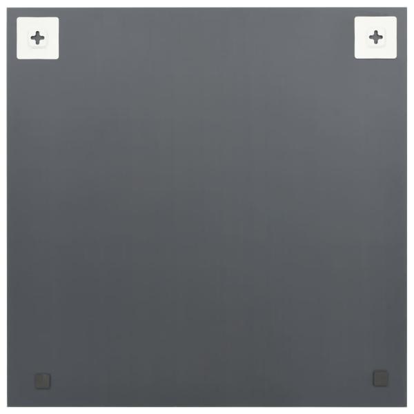 Wandspiegel mit LED-Beleuchtung Quadratisch Glas 
