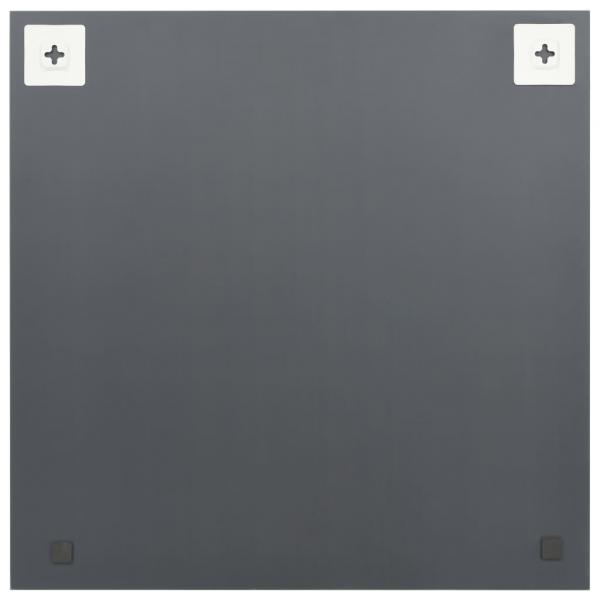 Wandspiegel mit LED-Beleuchtung Quadratisch Glas 