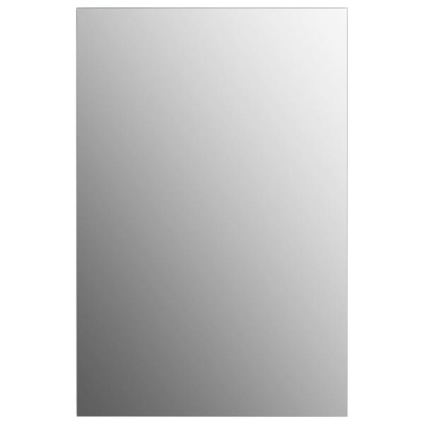 Wandspiegel mit LED-Beleuchtung Rechteckig Glas 