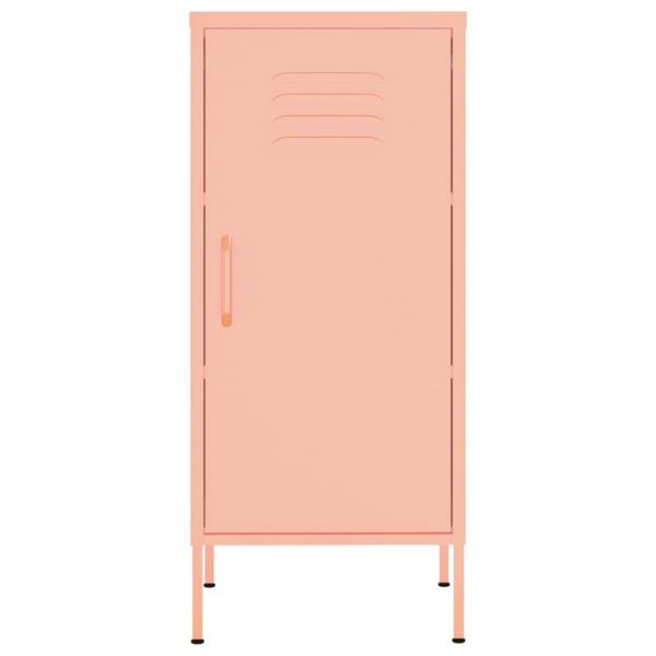 Lagerschrank Rosa 42,5x35x101,5 cm Stahl