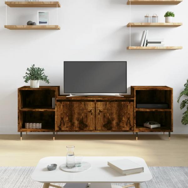 ARDEBO.de - TV-Schrank Räuchereiche 160x35x55 cm Holzwerkstoff