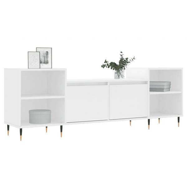 TV-Schrank Weiß 160x35x55 cm Holzwerkstoff