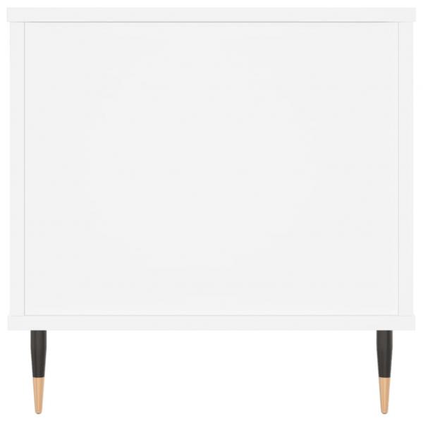 Couchtisch Weiß 90x44,5x45 cm Holzwerkstoff