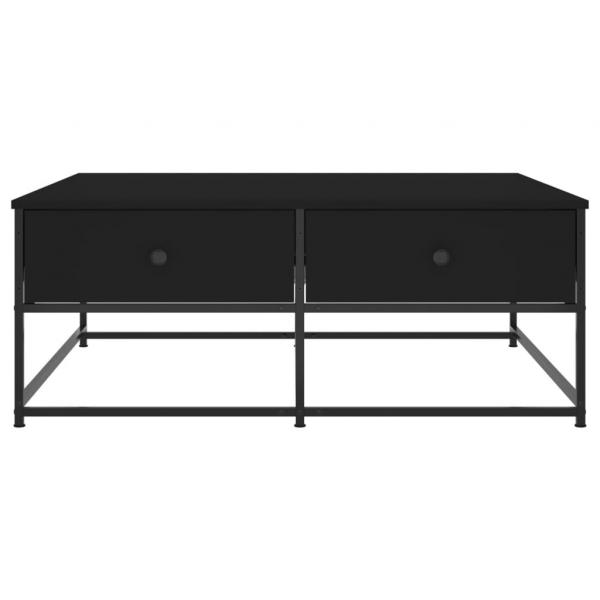 Couchtisch Schwarz 100x99x40 cm Holzwerkstoff
