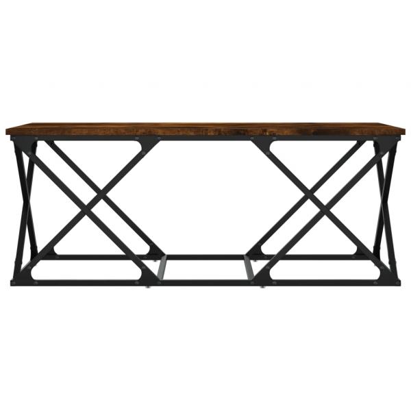 Couchtisch Räuchereiche 100x49x40 cm Holzwerkstoff