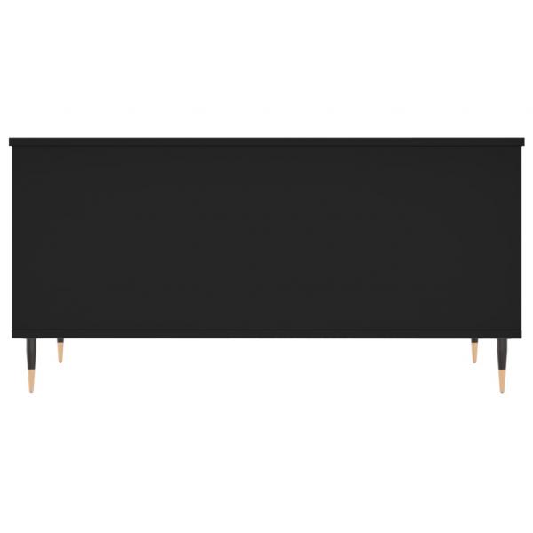 Couchtisch Schwarz 90x44,5x45 cm Holzwerkstoff