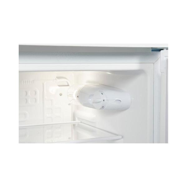 Exquisit KS85-V-091E Standkühlschrank, 45 cm breit, 75L, LED Beleuchtung, 2 Türablagen, Flaschenregal, weiß