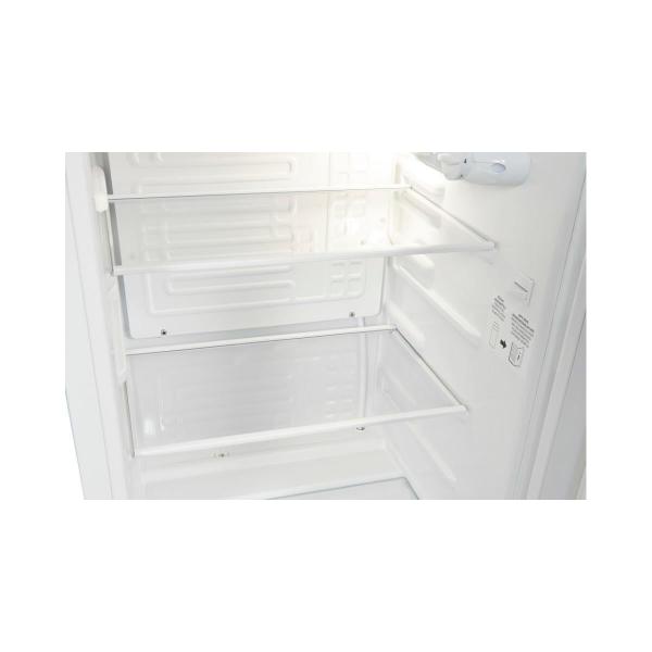 Exquisit KS85-V-091E Standkühlschrank, 45 cm breit, 75L, LED Beleuchtung, 2 Türablagen, Flaschenregal, weiß