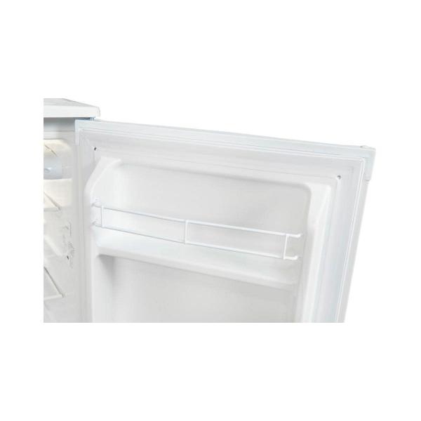 Exquisit KS85-V-091E Standkühlschrank, 45 cm breit, 75L, LED Beleuchtung, 2 Türablagen, Flaschenregal, weiß