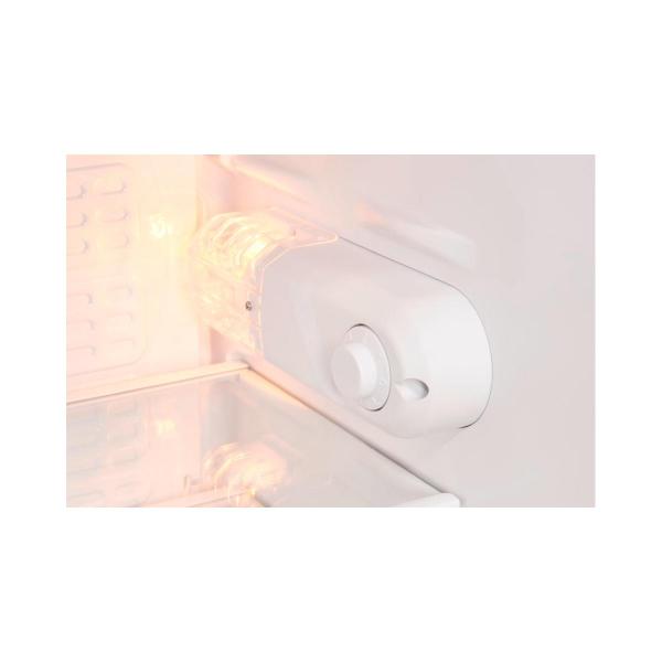 Exquisit KS116-V-042E Standkühlschrank, 48 cm breit, 88L, Gemüseschublade, Temperatureinstellung, weiß